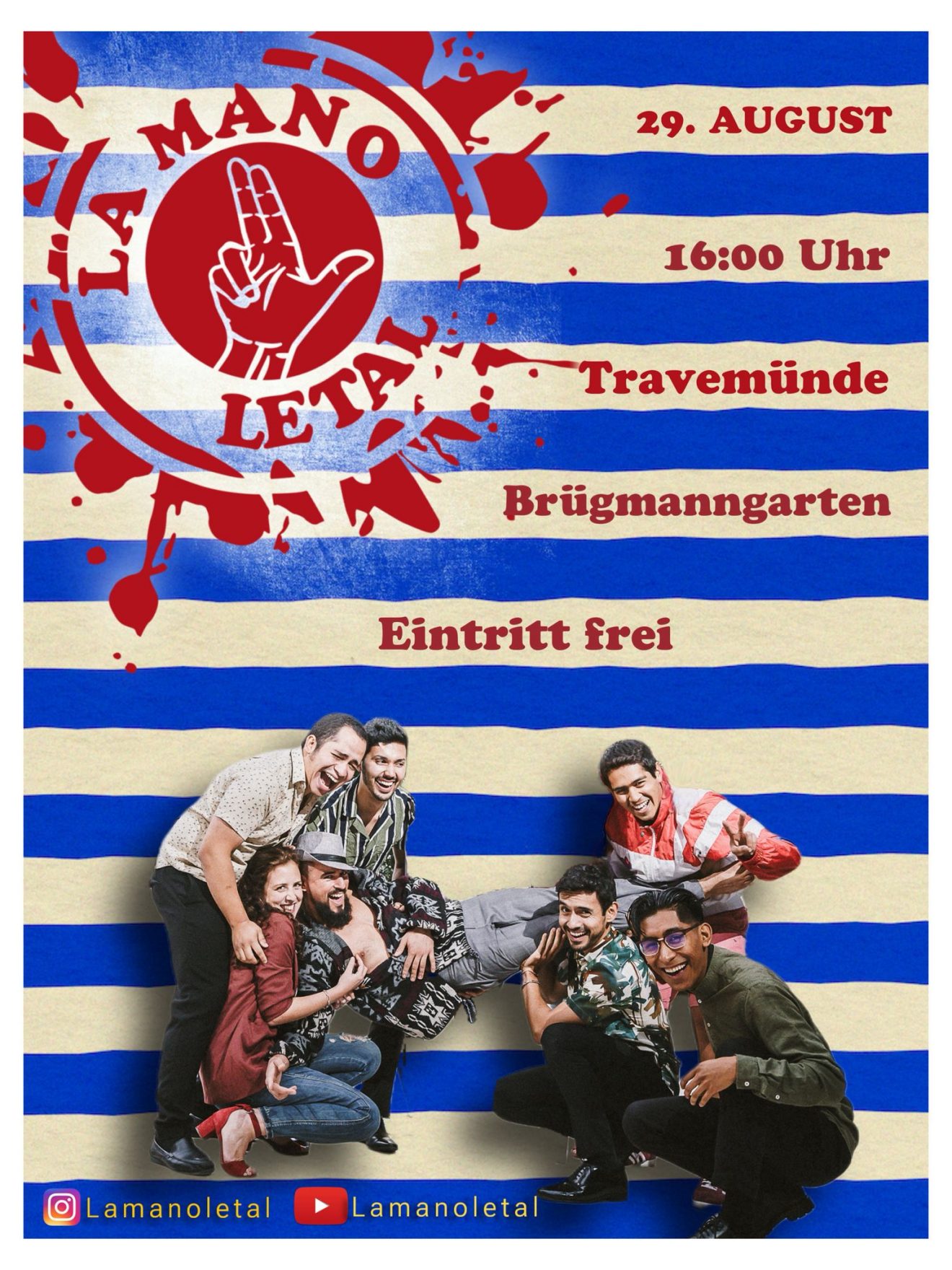 La Mano Letal im Brügmanngarten Travemünde