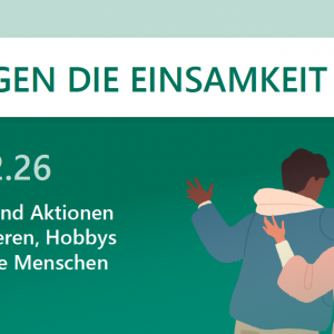 Woche gegen die Einsamkeit 2.2. bis 8.2.2026