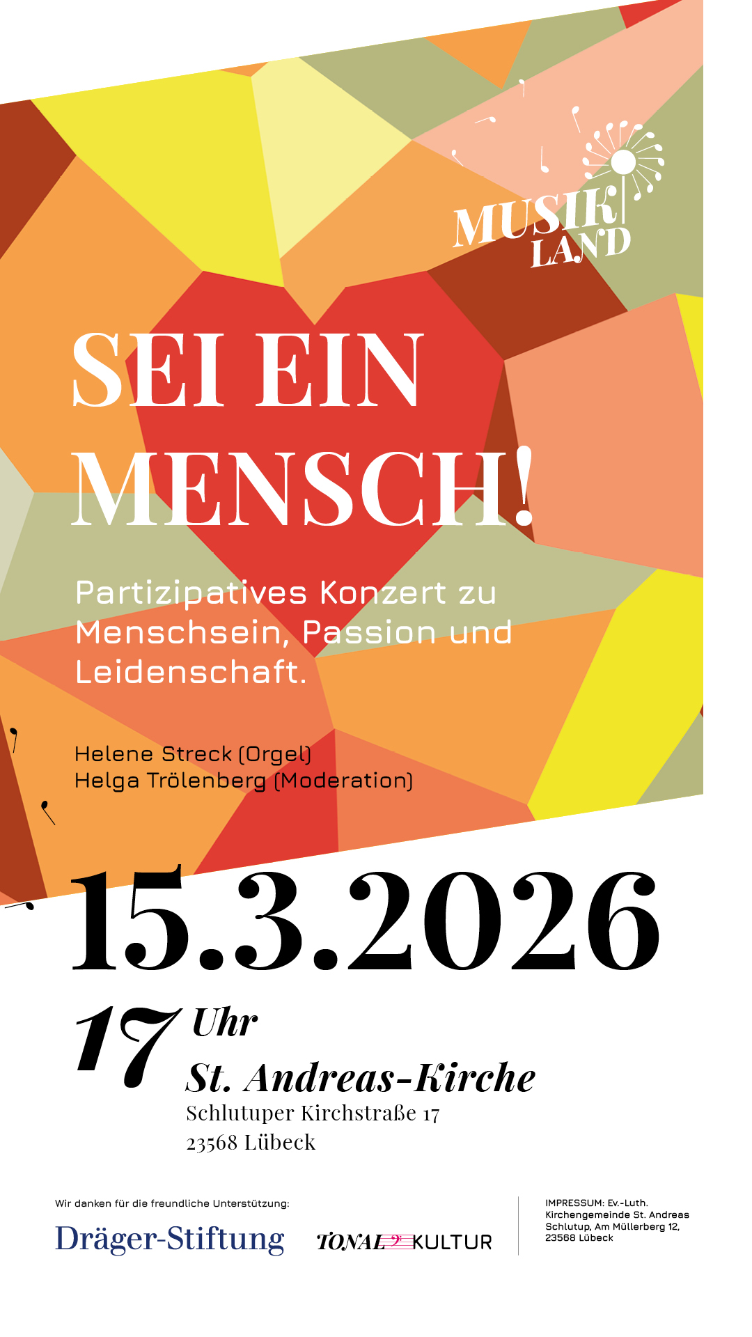 Leidenschaft und Nächstenliebe – Sei ein Mensch!