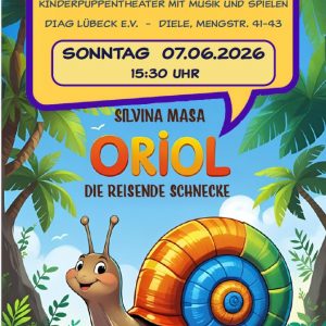Oriol, die reisende Schnecke – Oriol el caracol