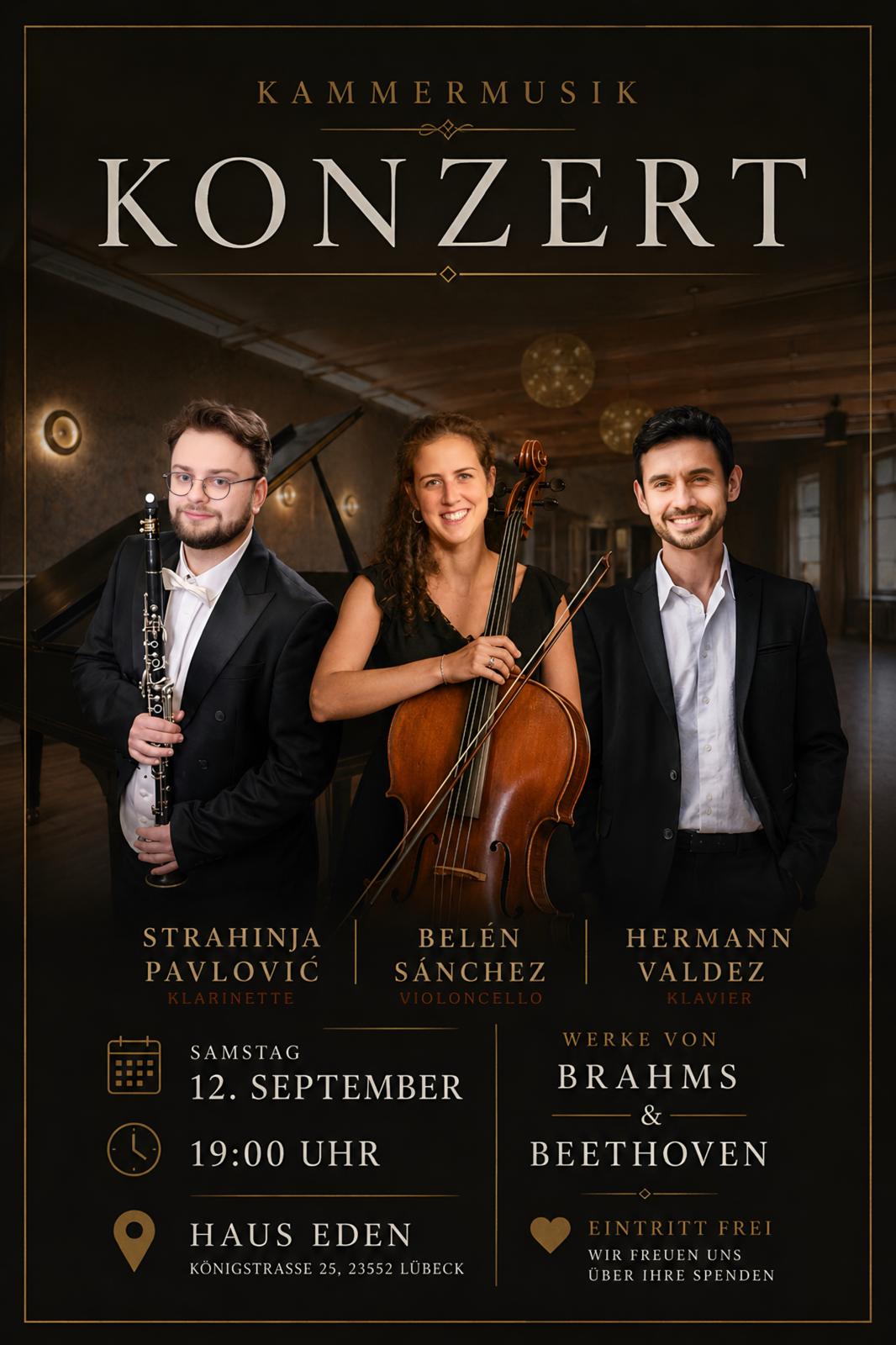 Kammermusik Konzert im Haus Eden