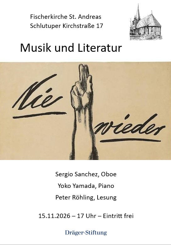 Musik und Literatur - "Nie wieder"